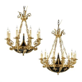Đèn Chùm Đồng Nến 355 Decor DCD0427 DCD0427