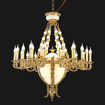 Đèn Chùm Đồng Nến D1050*H950 - E14*26 DCD8121T24+2