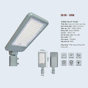 Đèn đường Led Anfaco DD 06-100W DD 06-100W