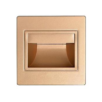 Đèn âm cầu thang (vỏ vàng) 1.5W ACT-MV