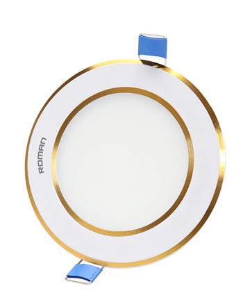 Đèn Downlight LED siêu mỏng viền vàng ánh sáng trắng ELD2040