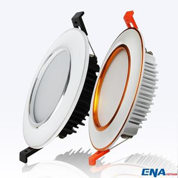 Đèn LED âm trần Downlight viền vàng ENA-DTM ENA-DTM