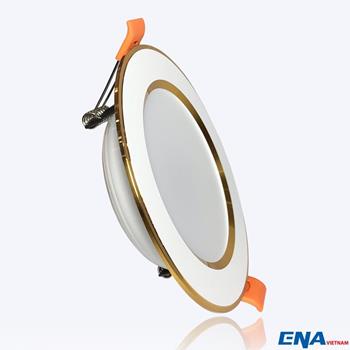 Đèn LED âm trần Downlight viền vàng ENA-DTF ENA-DTF