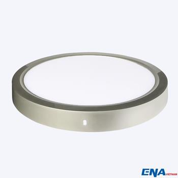 Đèn ốp trần tròn nano ENA-OTC vỏ bạc PMMA ENA-OTC
