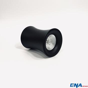 Đèn LED Lon (ống bơ) màu đen mẫu LOC ENA-LOC