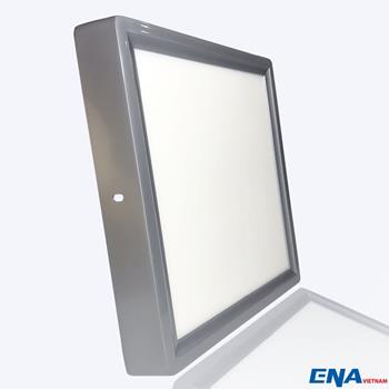 Đèn ốp trần vuông Nano ENA-OVC/D 20W vỏ bạc OVC20-225/(x)B