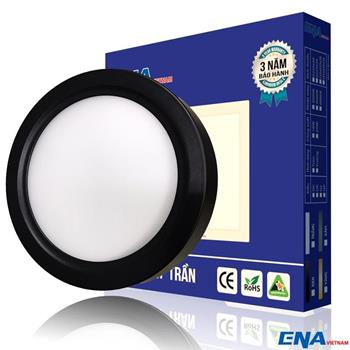 Đèn ốp trần tròn ENA-OTF màu đen tiêu chuẩn ENA-OTF