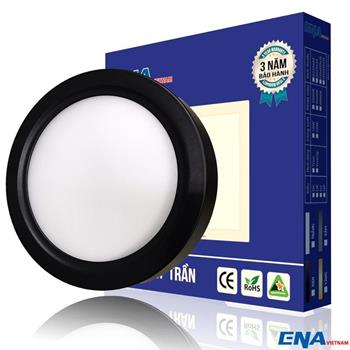 Đèn ốp trần tròn ENA-OTF màu đen PMMA ENA-OTF