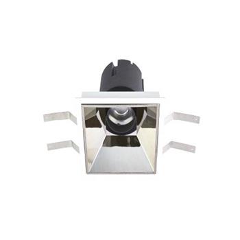 Đèn Spotlight âm trần viền vuông HS30 40W viền đen N0424-0676