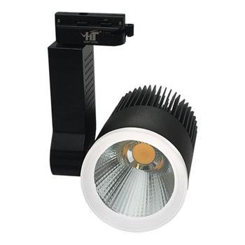 Đèn rọi COB HT 8020 vỏ đen 30W dimmer RDC20D - 30(T, V, TT)