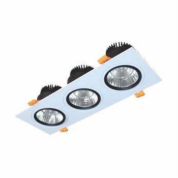 Đèn Led downlight vuông chiếu điểm âm trần 3*9W DFC3091