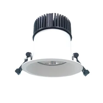 Đèn LED downlight MPE chống nước IP65 12W ánh sáng vàng DL65-12V