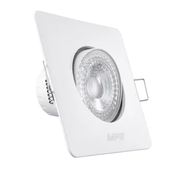 Đèn LED downlight MPE điều chỉnh hướng chiếu sáng mặt vuông DLA2S-3T