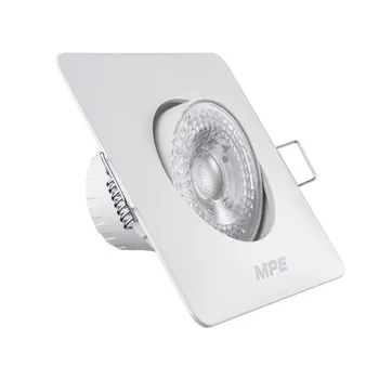 Đèn LED downlight MPE điều chỉnh hướng chiếu sáng mặt vuông DLA2S-7T