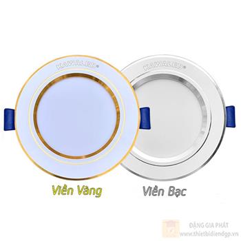 Đèn Led âm trần tràn viền kiểu Kawaled DLA90-9W/3M đổi màu DLA90-9W/3M