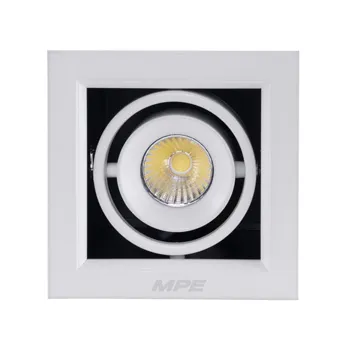 Đèn LED downlight MPE mặt vông 7W DLS-107T