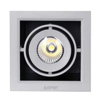 Đèn LED downlight MPE mặt vông 12W DLS-112T