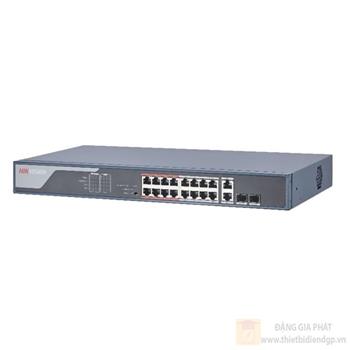 16-port 10/100Mbps PoE Switch DS-3E0318P-E(B)