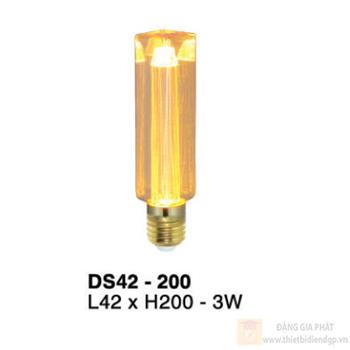 Bóng đèn trang trí DS42 - L42*H200-3W DS42-200