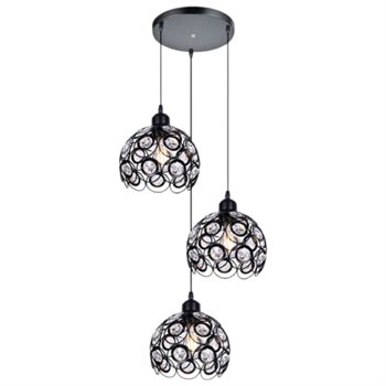 Đèn thả bàn ăn Andora ĐT-8010/3 Ø250 E27*3 đế tròn ĐT-8010/3