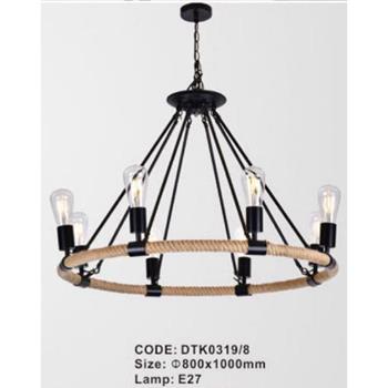Đèn Chùm Dây Thừng  DTK0319/8 DTK0319/8