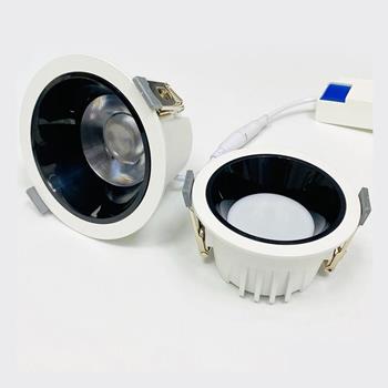 Đèn LED âm trần Downlight DTP tròng trắng/đen ENA-DTP