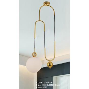Đèn thả trang trí E27 - Ø400*H1000 mm DY3018