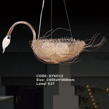 Đèn thả trang trí E27 tổ chim hiện đại - Ø650*H1000 mm DY651/3