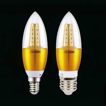 Bóng đèn Verona E14 / E27 4W LED Ánh Sáng Trắng, Vàng C35-5W