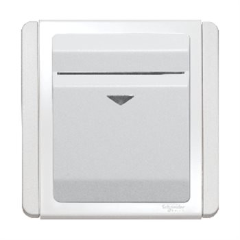Bộ công tắc chìa khóa thẻ Schneider E3031EKTH_WW E3031EKTH_WW