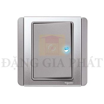Bộ công tắc đơn 1 chiều 10A 1 Gang 1W switch w. LED E3031H1_EBGS_G19