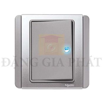 Bộ công tắc đơn 2 chiều10A 1 Gang 2W switch w. LED E3031H2_EBGS_G19