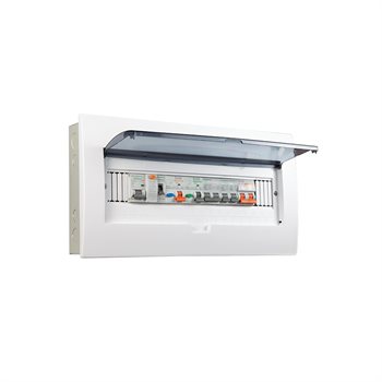Tủ điện 14-18 Module Sino E4FC14/18S mặt nhựa bóng âm tường E4FC14/18S