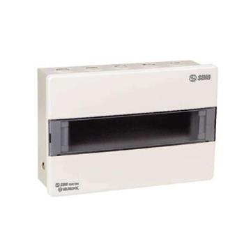 Tủ điện 5-9 Module Sino E4MX màu khói trong đế sắt âm tường  E4MX 5/9LA