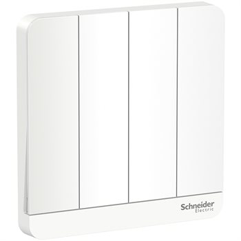 Bộ công tắc bốn 2 chiều 16AX, có LED màu trắng E8334L2LED_WE_G19