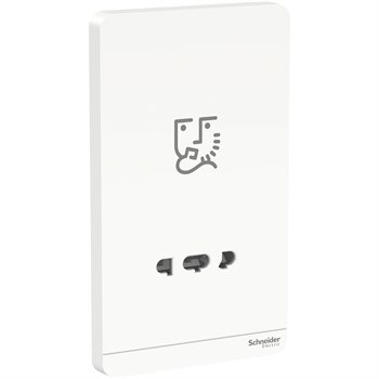 Bộ ổ cắm dao cạo râu màu trắng E83T727V_WE_G19