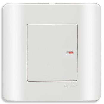 Bộ công tắc đơn 1 chiều 16A màu trắng E8431_1_G19
