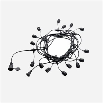 Dây đèn Bulb Nanoco NLBS1015 dài 10m - 15 đui đèn E27 NLBS1015