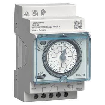Công tắc thời gian loại cơ điện tử 1N/O 16A - 250 AC1 EHN111