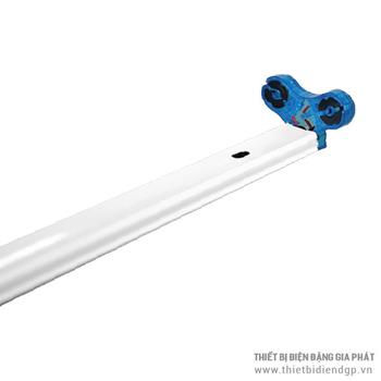 Máng đèn tube led T8 1.2m mỏng không mở nắp có sẵn driver ELB8T120.2