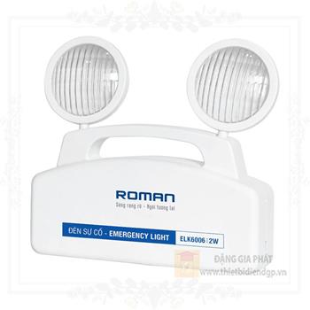 Đèn Led sự cố Roman 2W ELK6006/2W