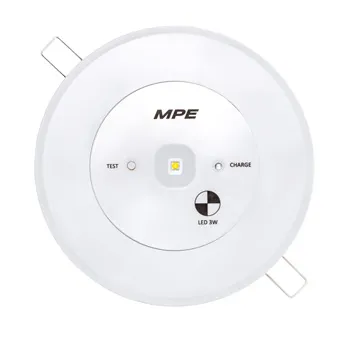 Đèn LED downlight MPE âm trần Emergency EM-AT EM-AT