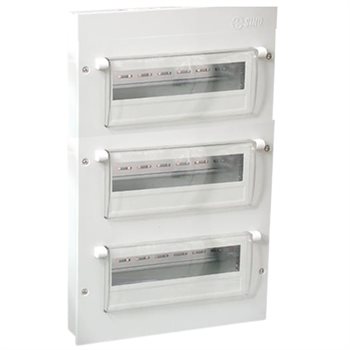 Tủ điện 36 module Sino EM36PL/PS vỏ kim loại EM36PL/PS