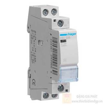 Contactor 25A, 2NO, 230V~50Hz ESC225