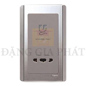 Bộ ổ cắm dao cạo râu 115/240V Shaver unit, vertical ET3727V_GS