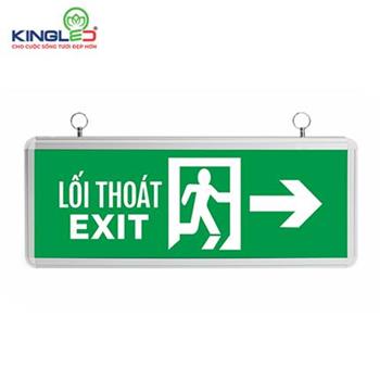 Đèn Exit chỉ hướng phải KingLed EX-3W EX-3-1M-P