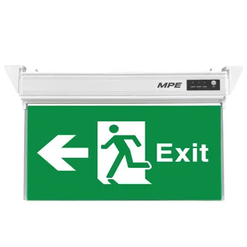 Đèn báo Exit MPE 2 mặt EX2-P/L 3W chỉ hướng trái EX2-P/L