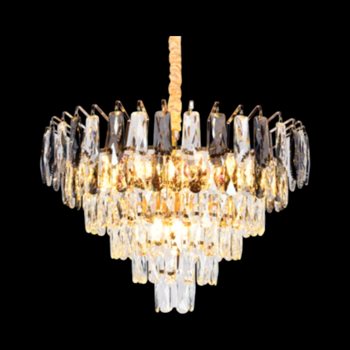 Đèn chùm pha lê Andora Ø600*H360+500 E14*11 TPL-510573/600