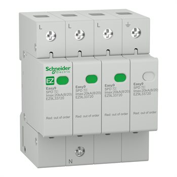Easy9 SPD Chống sét lan truyền Schneider 3P+N (loại 2) EZ9L33720