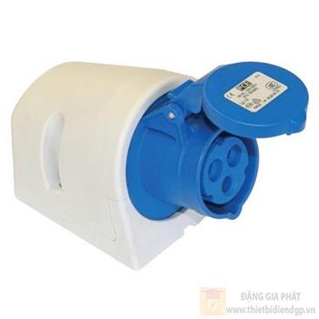 Ổ cắm công nghiệp PCE gắn nổi loại không kín nước 16A IP44 F11X-6